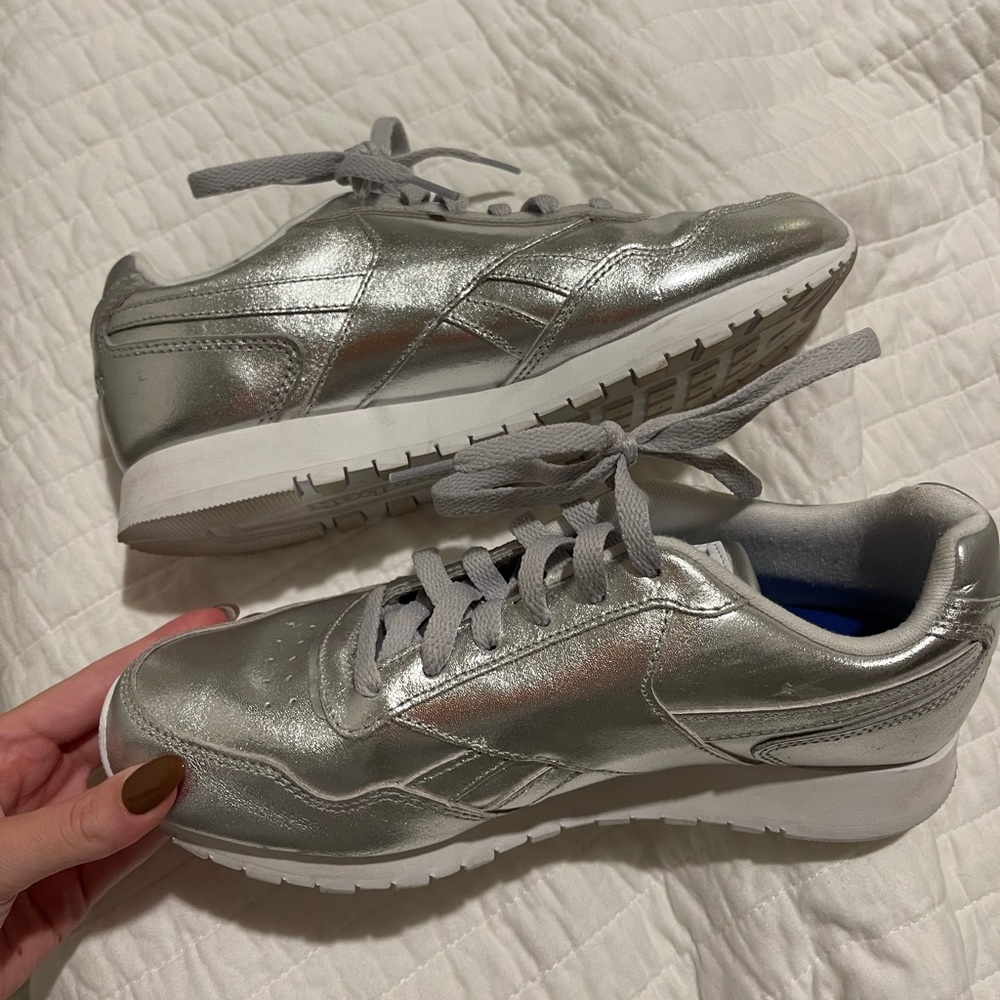Metallic Sneakers